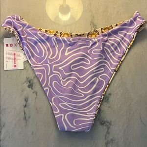 Roxy Sunshine State of Mind Scoop Cheeky bikini bottom